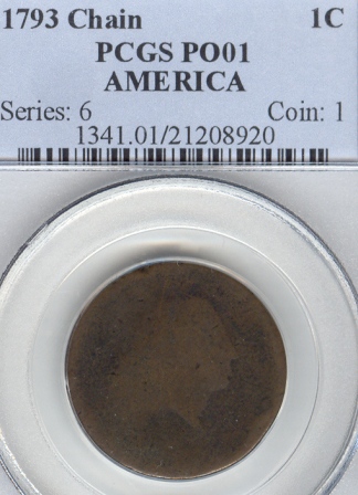 Chain Cent Obverse